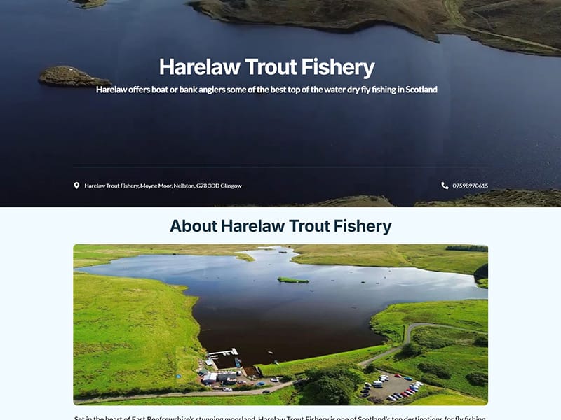 Harelaw Trout Fishery 2